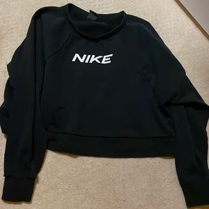 Nike Cropped Oversized Sweatshirt